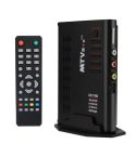 HD LCD TV-Box with Remote Control, TV (PAL-BG+PAL-DK)(Black)