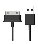 1m 30 Pin to USB Data Charging Sync Cable, For Galaxy Tab 7.0 Plus / Galaxy Tab 7.7 / Galaxy Tab 7 / P1000 / Galaxy Tab 10.1 / P7100 / Galaxy Tab 8.9 / P7300 / Galaxy Tab 10.1 / Galaxy Note 10.1 / Galaxy Note 8.0(Black)