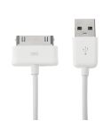 1m 30 Pin to USB Data Charging Sync Cable, For Galaxy Tab 7.0 Plus / Galaxy Tab 7.7 / Galaxy Tab 7 / P1000 / Galaxy Tab 10.1 / P7100 / Galaxy Tab 8.9 / P7300 / Galaxy Tab 10.1 / Galaxy Note 10.1 / Galaxy Note 8.0(White)