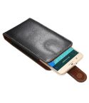 5.5 inch Litchi Texture Vertical Flip Upright Genuine Leather Case / Waist Bag with Rotatable Back Splint for Huawei P9 Plus & Honor 7i & Honor 6 Plus, Galaxy Note 3 & Note 2, etc