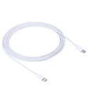 2m 2A USB-C / Type-C 3.1 Male to USB-C / Type-C 3.1  Male Adapter Cable(White)