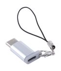 Mini Portable USB to Type-C & USB-C Converter Adapter with OTG(White)