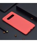 Candy Color TPU Case for Samsung Galaxy S10(Red)