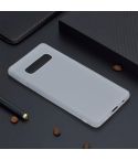 Candy Color TPU Case for Samsung Galaxy S10(White)
