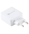 LZ-041 Portable Smart Quick Charger 3.0, EU Plug(White)