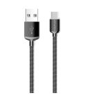 awei CL-26 0.3m 2.4A USB to USB-C / Type-C Metal Fast Charging Cable (Grey)