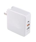 LN45 68W QC 3.0 / PD USB-C / Type-C + QC 3.0 USB + USB Ports Foldable Charger, US Plug