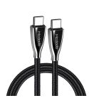 Mcdodo CA-5890 Excellence Series 3A Type-C to Type-C Cable, Length: 1.5m(Black)