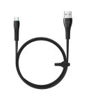 Mcdodo CA-6431 Flying Fish Series Type-C to USB LED Data Cable, Length: 1.2m(Black)