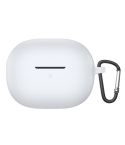 Earphone Silicone Protective Case for Xiaomi Redmi Buds 3 Lite(White)