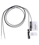 1 Pair IPX4 9260ac WiFi 4G Dual-band Antenna PFC Flex Cable for M.2, Length: 46cm 63cm