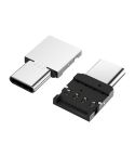 Mini Aluminum Alloy USB-C / Type-C Male to USB Female OTG Adapter Connector