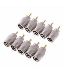 10 PCS UHF Connector Plugs PL-259 Male Solder for RG8X Coaxial Cable