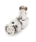 BNC Male to BNC Female Jacks in Series L Type Right Angle RF Card Connector