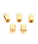 5 PCS / Set MMCX Female 3 Jacks Pins Connector