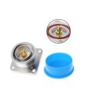 L29 7/16 Din Female Jack Center Connector with 4 Holes Flange Deck Solder Cup RF Coaxial Adapter