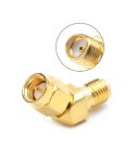 SMA Male to SMA Female 45 Degrees 135 Degrees FPV Conical Adapter Connector