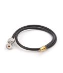 SMA Female to UHF SO239 PL259 Female RG58 Pork Tail Cable, Length: 50cm