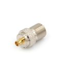BNC Female Jack to MCX Male Plug Connector Mini Jack Plug Adapter