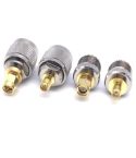 4 PCS / Set UHF PL259 SO239 to SMA Plug RF Connector Test Converter