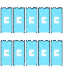 For OnePlus 10 Pro 10pcs Front Housing Adhesive