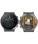 Original Sapphire Material LCD Screen and Digitizer Full Assembly With Frame for Huawei Watch GT 2 Pro ECG Edition