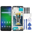 LCD Screen For Cricket Icon 4 WTCKT01 Digitizer Full Assembly with Frame(Black)