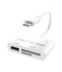 D-158 USB-C to USB SD/Micro SD Card Reader