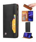Knead Skin Texture Horizontal Flip Leather Case for Huawei Mate 20 Lite, with Photo Frame & Holder & Card Slots & Wallet(Black)