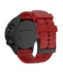 For Suunto Spartan Sport & Suunto 9 / 9 Baro / D5 Universal Football Texture Silicone Watch Band(Red)