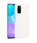 For Huawei Honor 30 Youth/Honor 30 Lite Shockproof Crocodile Texture PC + PU Case(White)