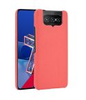 For Asus Zenfone 7 ZS670KS/ 7 Pro ZS671KS Shockproof Crocodile Texture PC + PU Case(Red)