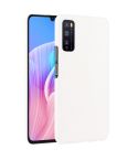 For Huawei Enjoy Z/Enjoy 20 Pro Shockproof Crocodile Texture PC + PU Case(White)