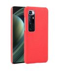 For Xiaomi Mi 10 Ultra Shockproof Crocodile Texture PC + PU Case(Red)