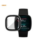 For Fitbit Versa 3 / Fitbit Sense ENKAY Hat-Prince ENK-AC8208 Full Coverage Electroplate TPU Soft Case(Black)