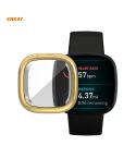 For Fitbit Versa 3 / Fitbit Sense ENKAY Hat-Prince ENK-AC8208 Full Coverage Electroplate TPU Soft Case(Gold)