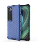 For Xiaomi Mi 10 Ultra Shockproof Honeycomb PC + TPU Case(Blue)
