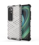 For Xiaomi Mi 10 Ultra Shockproof Honeycomb PC + TPU Case(White)