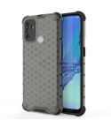 For OPPO A53 2020  Shockproof Honeycomb PC + TPU Case(Grey)