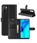 For Huawei Mate 40 lite/Maimang 9 Litchi Texture Horizontal Flip Protective Case with Holder & Card Slots & Wallet(Black)