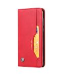 Knead Skin Texture Horizontal Flip Leather Case for Huawei Mate 10 Lite / Maimang 6 / Nova 2i, with Photo Frame & Holder & Card Slots & Wallet(Red)