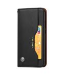 Knead Skin Texture Horizontal Flip Leather Case for Huawei Nova 3e / P20 Lite, with Photo Frame & Holder & Card Slots & Wallet(Black)