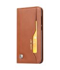 Knead Skin Texture Horizontal Flip Leather Case for Huawei Honor 9 Lite / Honor 9i, with Photo Frame & Holder & Card Slots & Wallet(Brown)
