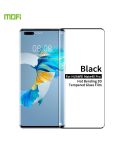For Huawei Mate 40 Pro MOFI 9H 3D Explosion Proof Thermal Bending Full Screen Tempered Glass Film(Black)