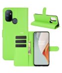 For OnePlus Nord N100 Litchi Texture Horizontal Flip Protective Case with Holder & Card Slots & Wallet(Green)