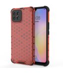 For Huawei nova 8 SE Shockproof Honeycomb PC + TPU Case(Red)