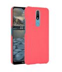 For Nokia 2.4 Shockproof Crocodile Texture PC + PU Case(Red)
