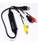 USB to RCA Cable 60+ Supports Vista 64 / Win 7 / Win 8 / Win 10 / Mac OS