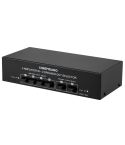 4 Input 2 Output Power Amplifier And Speaker Switcher Speaker Switch Splitter Comparator 300W Per Channel Without Loss Of Sound Quality