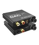 Digital To Analog Audio Converter Stereo Extractor DAC Amplifier Optical SPDIF 192Khz 24Bit